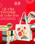 [Limited Time - SG60] Qi-cha Everyday Signature Collection (Free Totebag + 1 box of The Hustler)